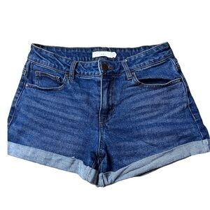 Tgla cuffed jean shorts